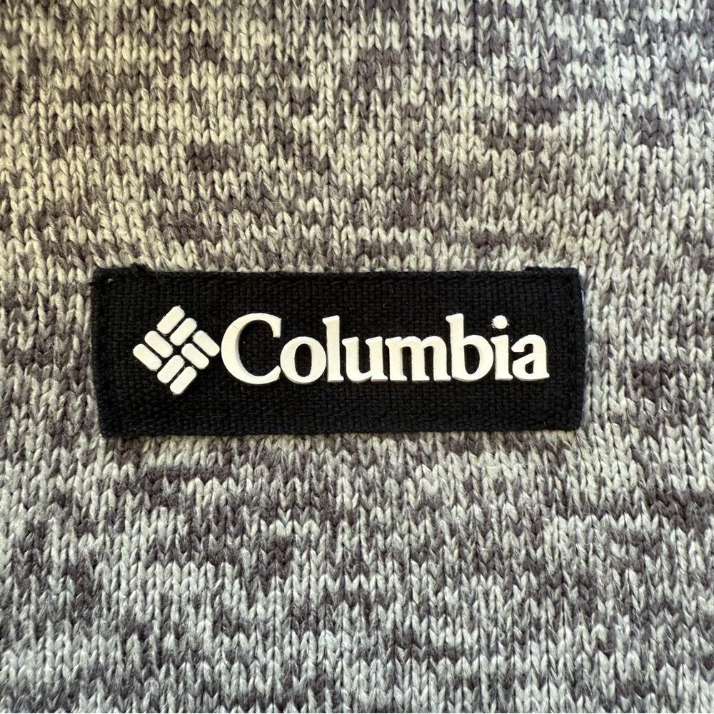 Columbia Women’s Sweater Weather Fleece Heathered Gray Jacket XXL - Picture 8 of 14